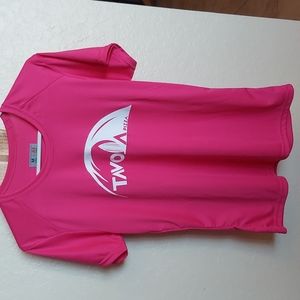 Tavola Pizza Souvenir Rash Guard Surf T-shirt Fuscia/Hot Pink Size Med